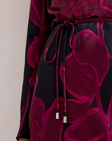 Phase Eight Rhea Printed Satin Maxi Dress