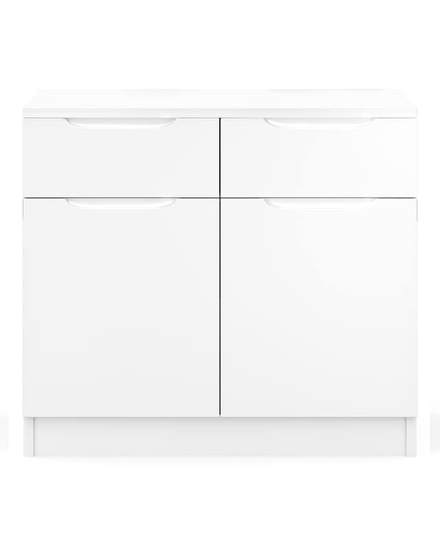 Sorrento Ready Assembled High Gloss Small Sideboard