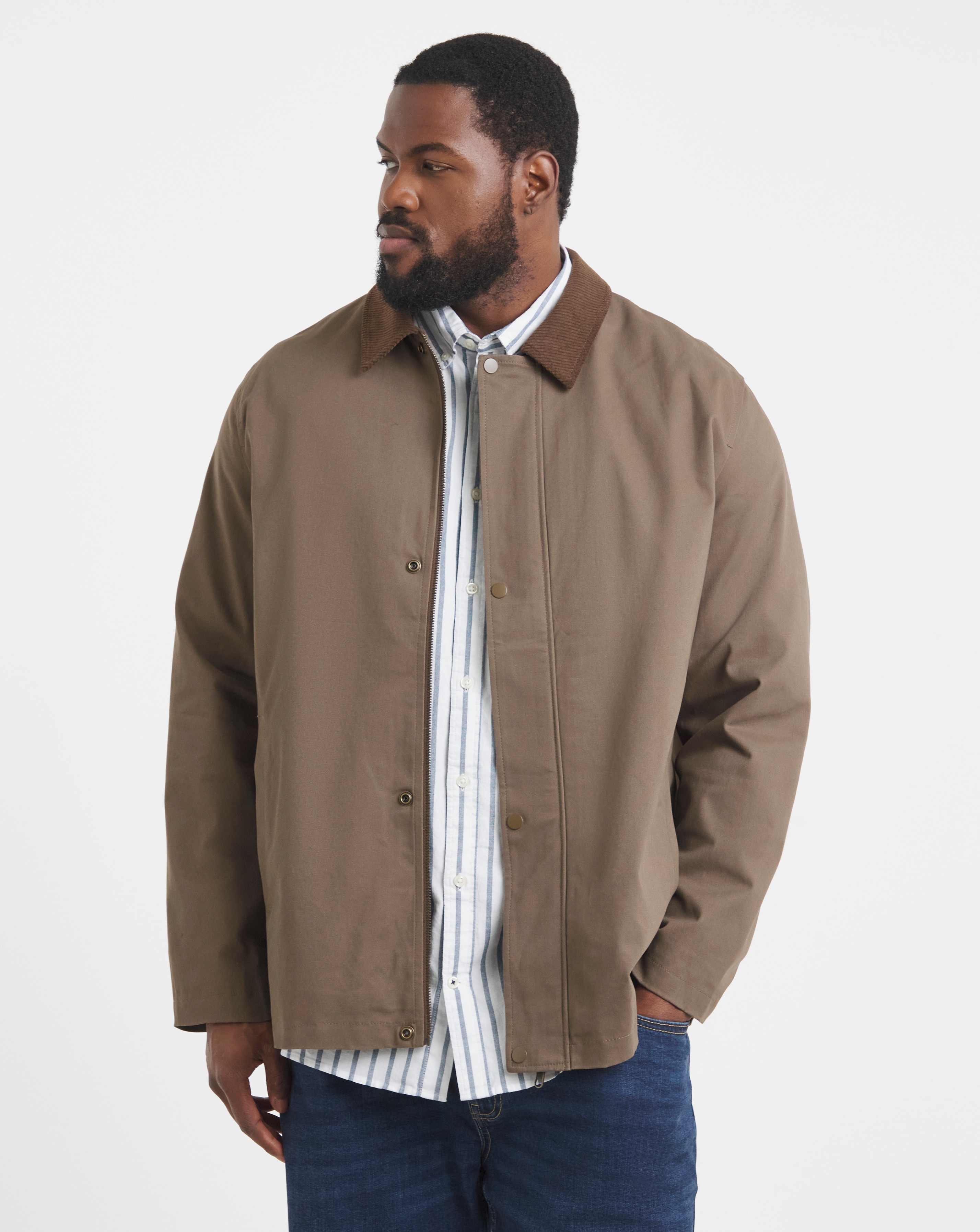 Jack & Jones Grady Jacket - Canteen | JD Williams