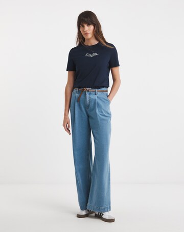 Tommy Hilfiger Script Crew Neck Short Sleeve T-shirt