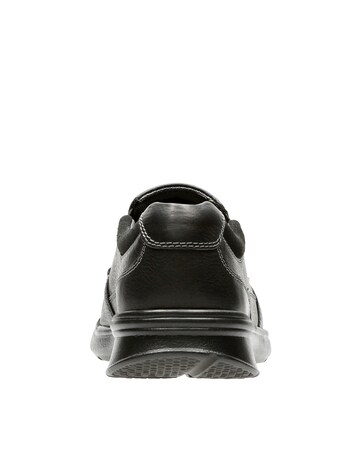 Clarks Cotrell Leather Shoe - Black