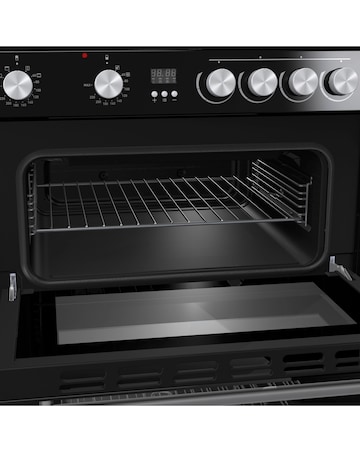 Hisense HDE3211BBUK Freestanding Electric Cooker - Black