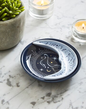 Blue Moon Stacking Trinket Dish