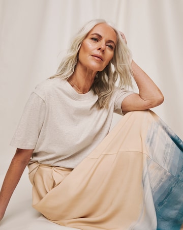 Julipa Mock Wrap Skirt