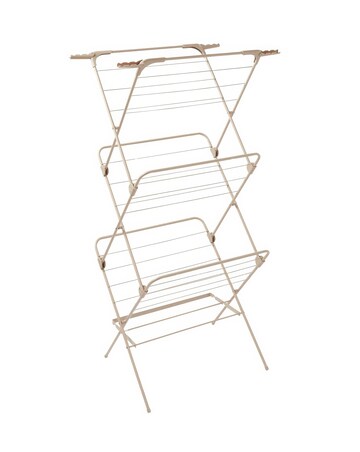 Tower Latte Concertina Clothes Airer