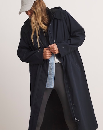 Anthology Navy Raincoat