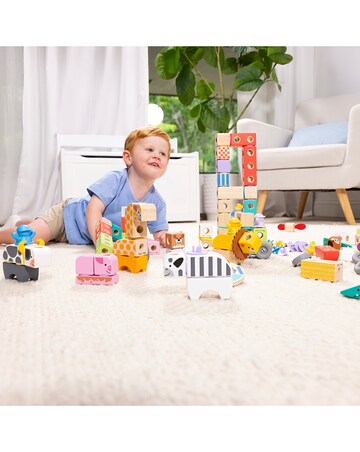Melissa & Doug Blockables Town Play Set