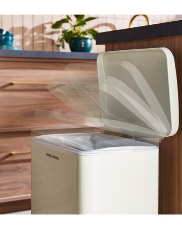 Morphy Richards Cream 30L Rectangular Bin