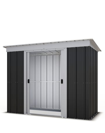 Yardmaster 8x4ft Castleton Pent Metal Shed