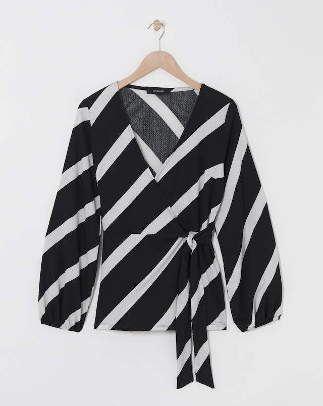 Crinkle Wrap Top