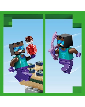 LEGO Minecraft Nether & End Portal Journey