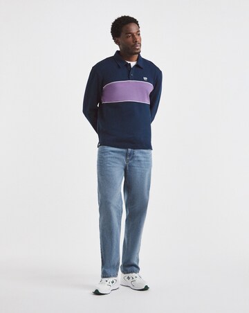 Union Relaxed Rugby Sweatshirt - Navy