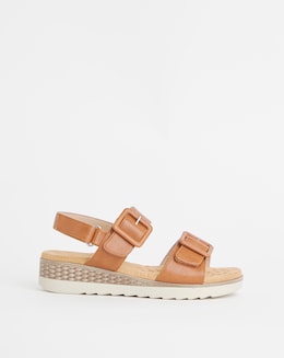 Cushion Walk Touch &amp; Close Buckle Sandal E Fit