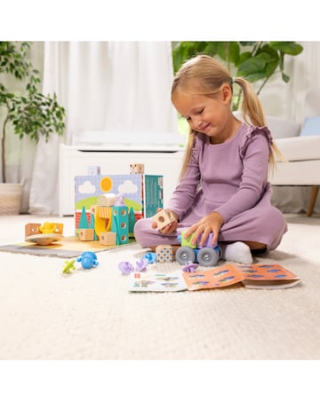 Melissa & Doug Blockables Town Play Set