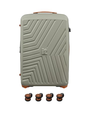 IT Luggage Convertible XXL Suitcase with Removable Wheels