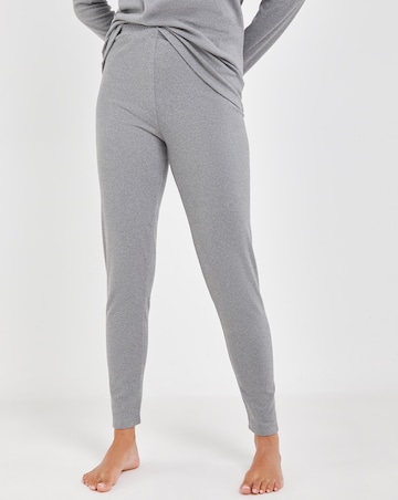 Pretty Secrets Thermal Brushed Fleece Legging - Grey