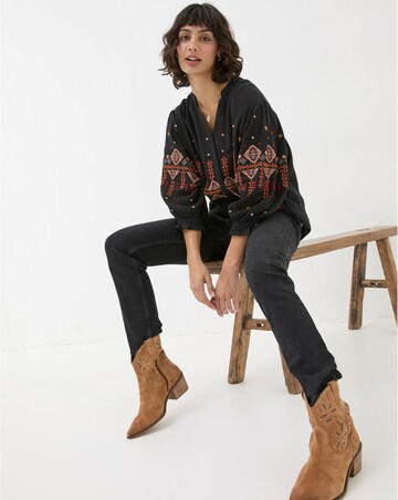 FatFace Elana Embroidered Blouse