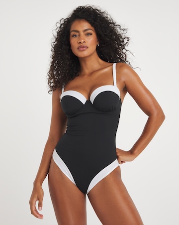 MAGISCULPT Flatter Me Underwired Bandeau Swimsuit