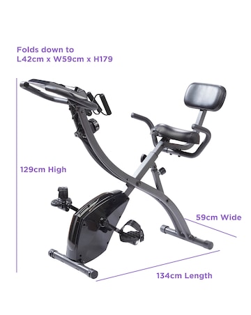 Slim Cycle 2-in-1 Exercise Bike by New Image