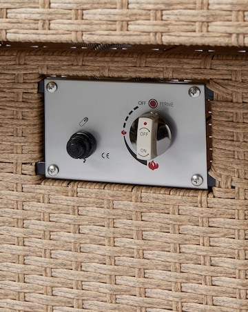 Amalfi Corner Dining Set With Firepit