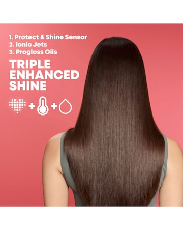 Revamp Progloss Hydro Shield X Shine Ceramic Hair Straightener