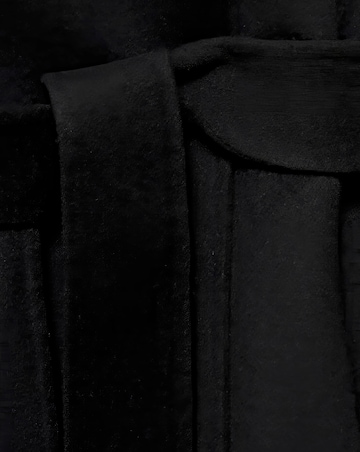 Mango Wool Coat with Tie Waist