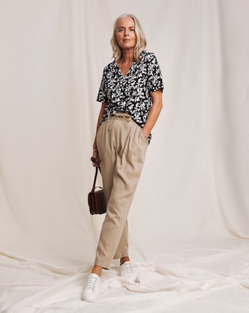 Julipa Pure Cotton V-Neck Printed Top