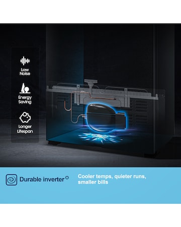 Fridgemaster MS83430DEB1 178cm High Non-Plumbed Total No Frost