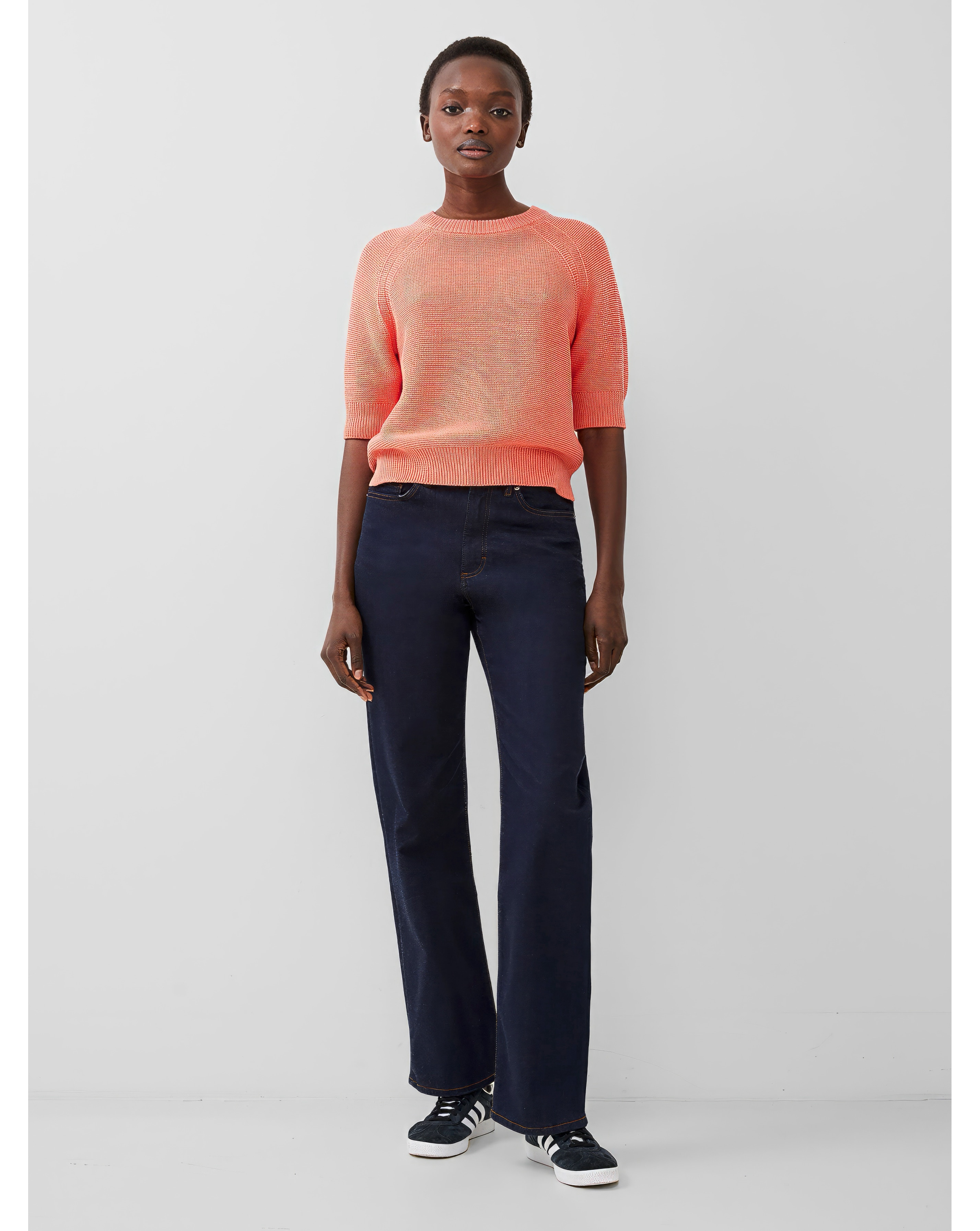 French Connection Lily Mozart Short Sleeve Top | JD Williams