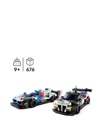 LEGO Speed Champions BMW M4 GT3 & BMW M Hybrid V8 Race Cars 76922