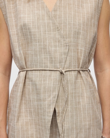 OBJECT Tie Front Waistcoat