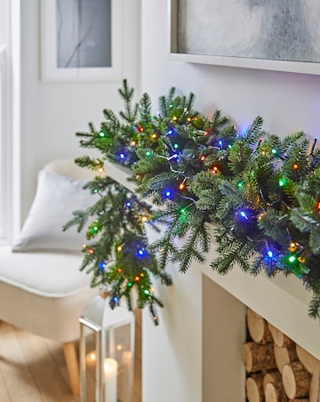 Multi Colour Battery Christmas String Lights