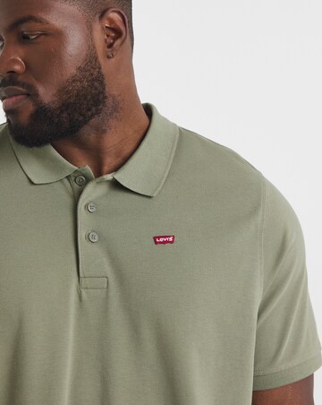 Levi's Short Sleeve Housemark Pique Polo - Green