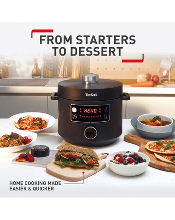 Tefal Turbo Cuisine 4.8L 10in1 Multi Cooker, Electric Pressure Cooker