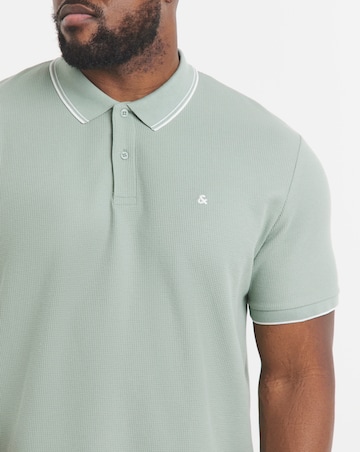 Jack & Jones Austin Polo Waffle - Green
