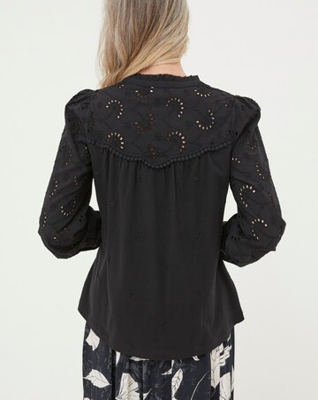 FatFace Kerry Broderie Top