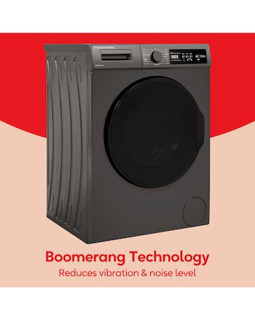 Russell Hobbs RH814W111AN 8kg 1400rpm Washing Machine Anthracite + Install