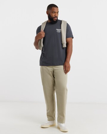 Jack & Jones Norrebro Back Graphic T-Shirt - Grey