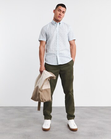 Ben Sherman Geo Print Short Sleeve Shirt