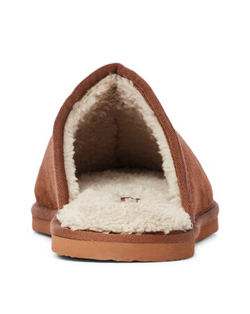 Jack & Jones Dudely Microfibre Slipper - Natural