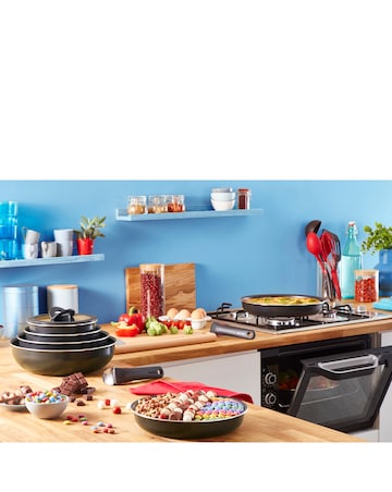 Tefal Ingenio Cook&Clean 4 Piece Starter Pan Set 16,20,22,28 CM