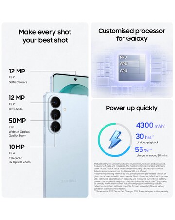 Samsung Galaxy S26 512GB - Sky Blue