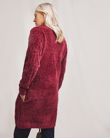 Julipa Chenille Cable Cardigan