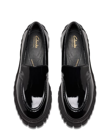 Clarks Page Patent Leather Loafer Standard Fit