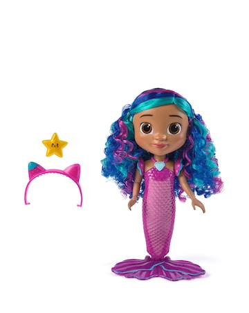 Gabby's Dollhouse: The Movie Doll Sing & Shine Mermaid Gabby