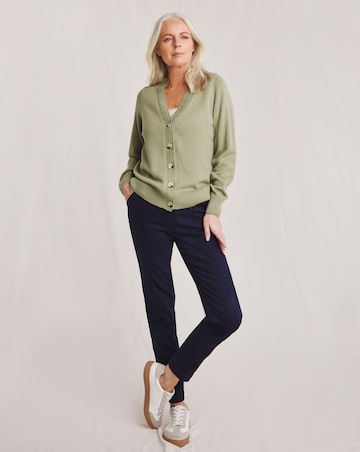 Julipa Cotton Pointelle Cardigan