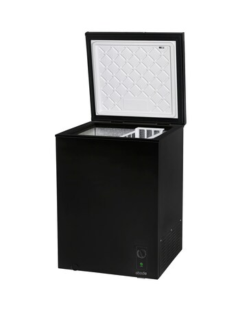 Abode A142CF0E1B Chest Freezer 142L Black + Install