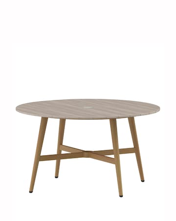 Charles Bentley Rope Weave 6 Seater Dining Set