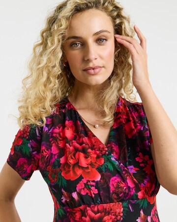 Joe Browns Romantic Florals Jersey Midi Dress