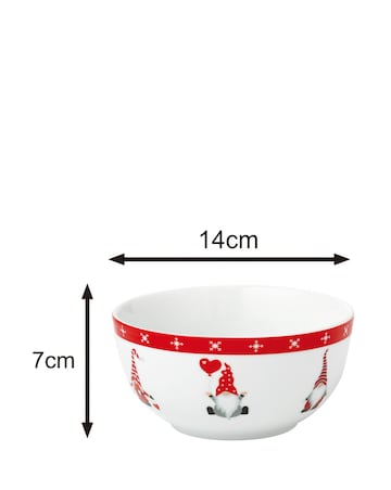 Waterside Nordic Gnome 12 Piece Dinner Set